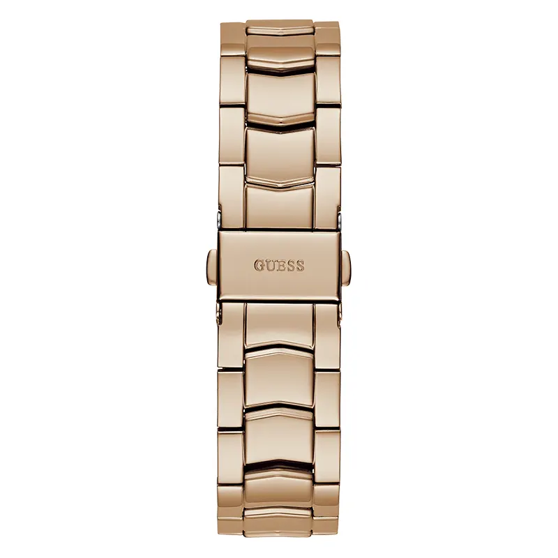 Guess Ritzy Rose Gold-tone Rose Dial Ladies Watch | GW0685L3