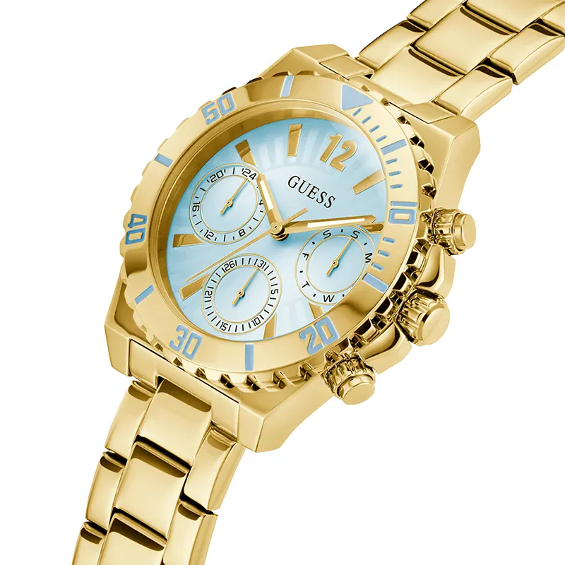 Guess Phoebe Multi-function Light Blue Dial Ladies Watch | GW0696L2