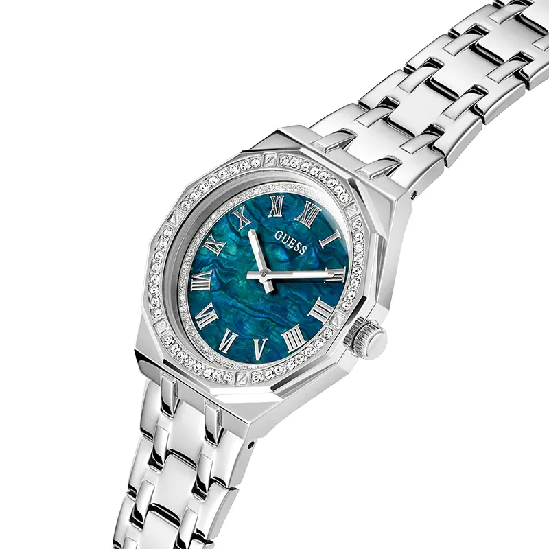 Guess Desire Blue MOP Dial Ladies Watch | GW0770L1