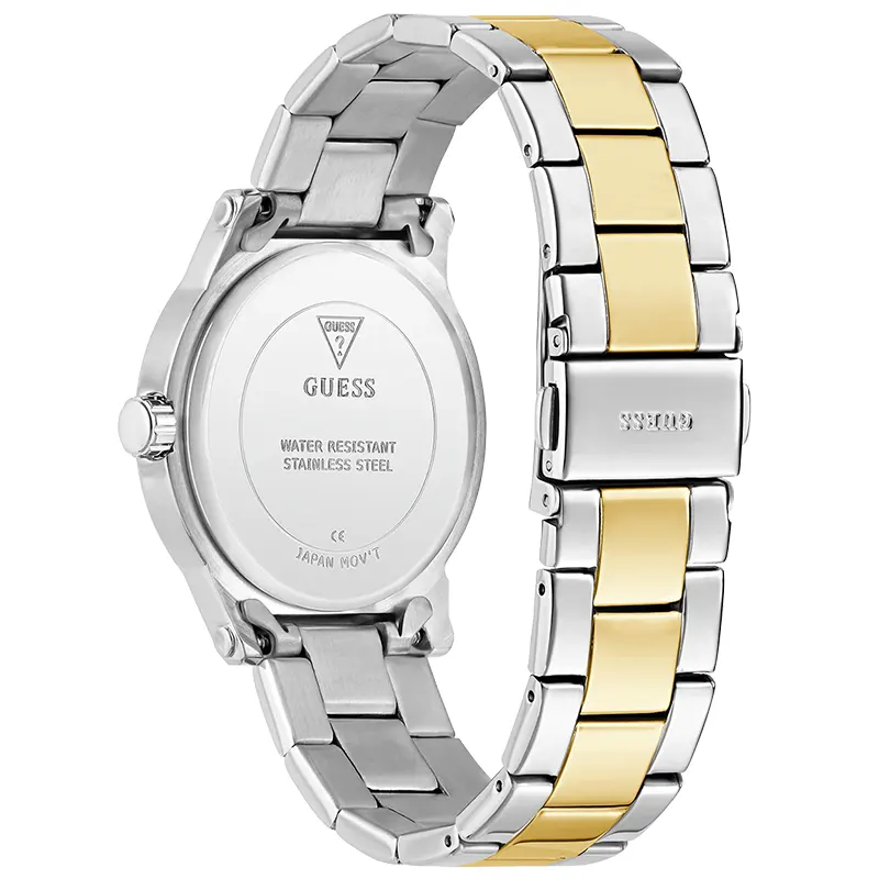 Guess Annette Green Dial Two-Tone Ladies Watch | GW0861L4