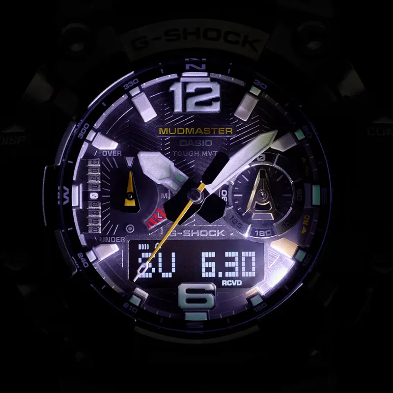 Casio G-Shock Mudmaster Tough Solar Bluetooth Radio-Controlled Men's Watch | GWG-B1000-3