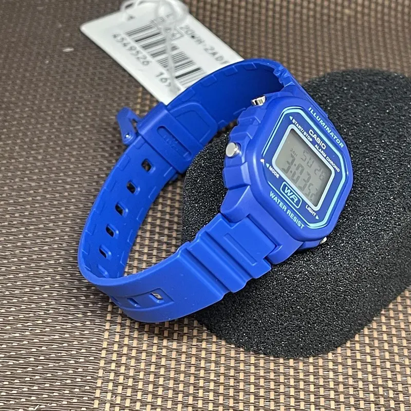 Casio POP LA-20WH-2A Youth Digital Dial Blue Ladies Watch