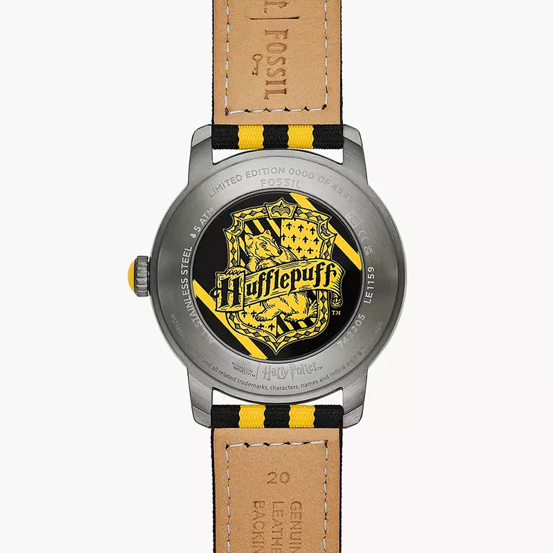 Fossil Harry Potter™ Hufflepuff™ Limited Edition Nylon Men's Watch | LE1159