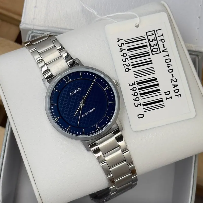 Casio Enticer LTP-VT04D-2ADF Blue Dial Ladies Watch