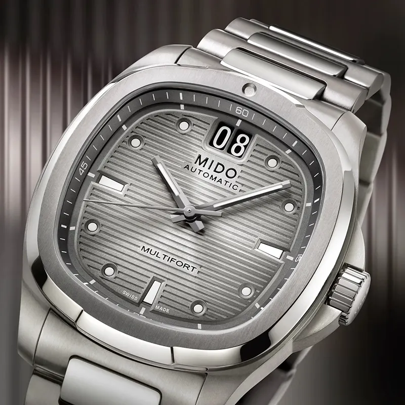Mido Multifort TV Big Date Titanium Grey Dial Men's Watch | M049.526.44.081.00