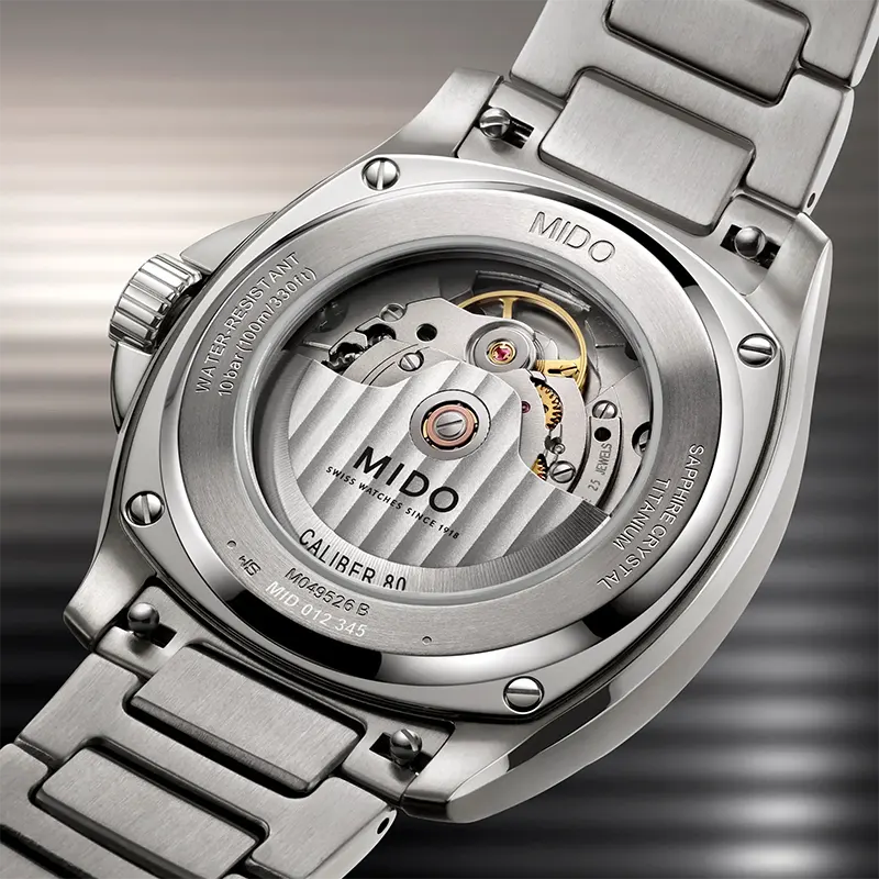 Mido Multifort TV Big Date Titanium Grey Dial Men's Watch | M049.526.44.081.00