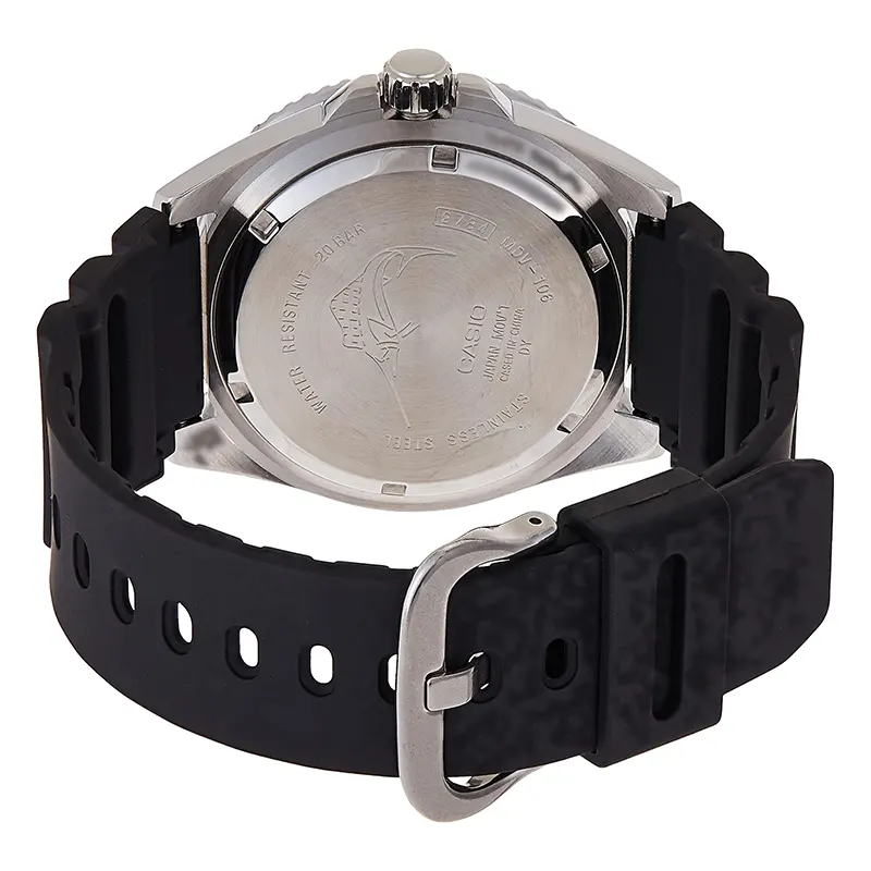 Casio Duro Marlin Diver's Batman Black Dial Men's Watch | MDV-106B-1A1V