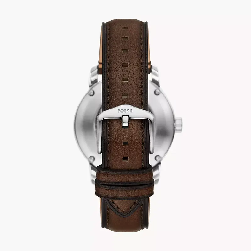 Fossil Heritage Automatic Cream Skeleton Dial Men's Watch | ME3264