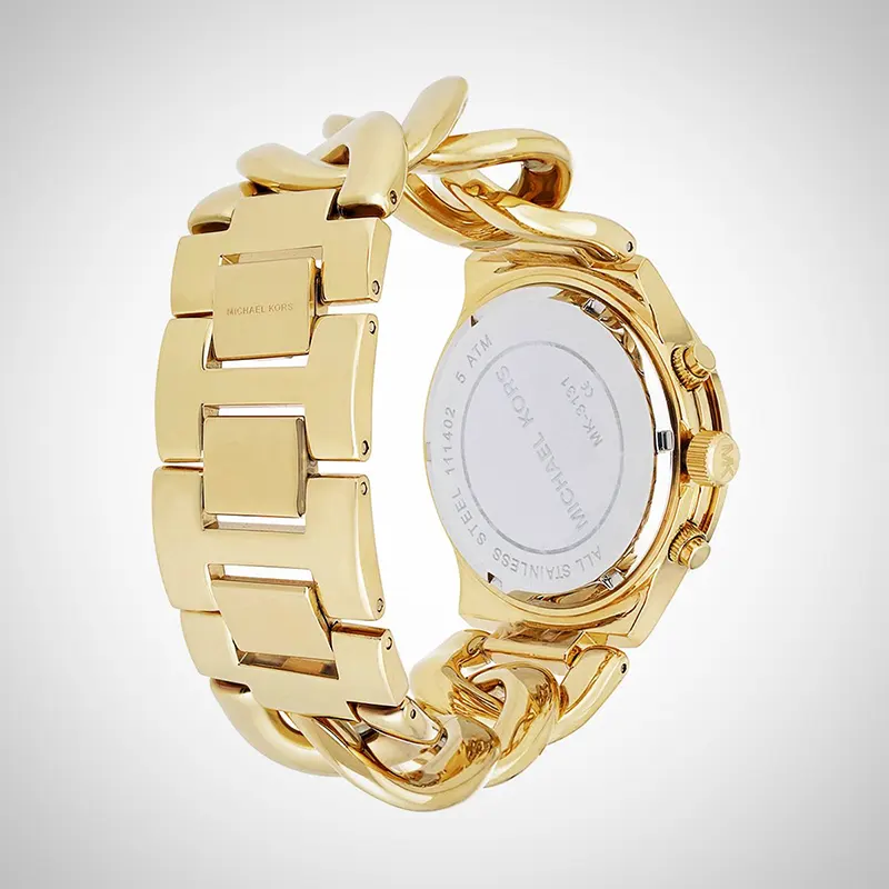 Michael Kors Runway Chronograph Gold-tone Ladies Watch | MK3131