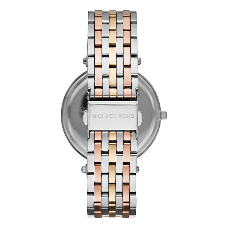 Michael Kors Darci Silver Dial Tri-tone Ladies Watch | MK3203