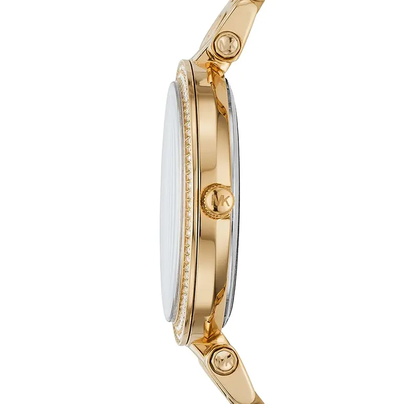 Michael Kors Mini Darci Amber Dial Ladies Watch | MK3408