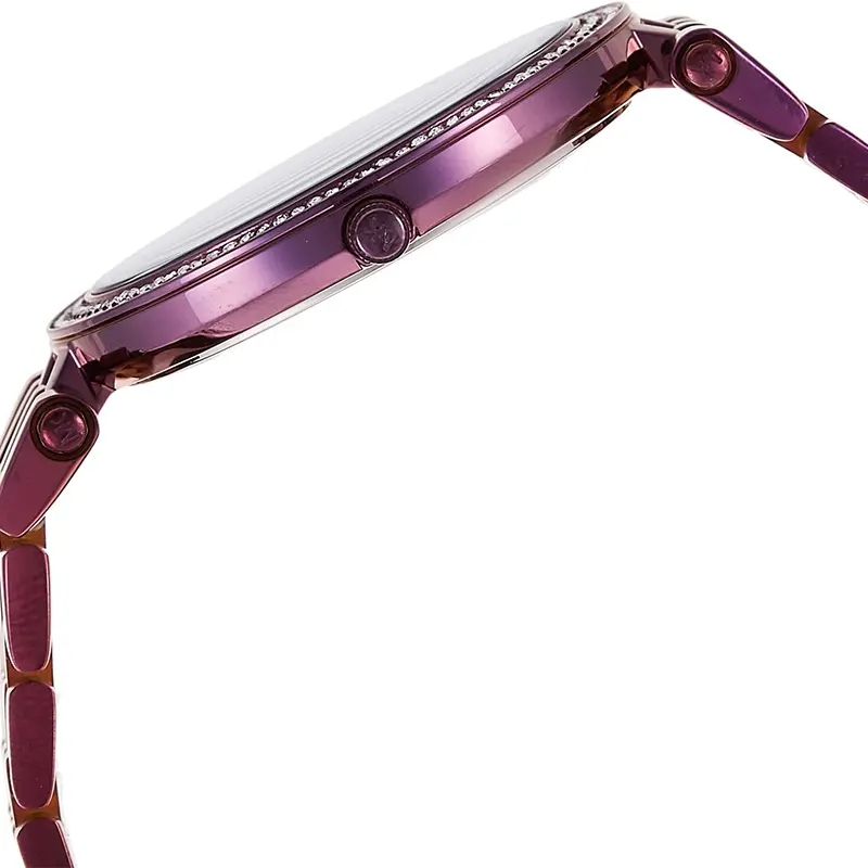 Michael Kors Darci Grey Dial Plum-Tone Ladies Watch | MK3554