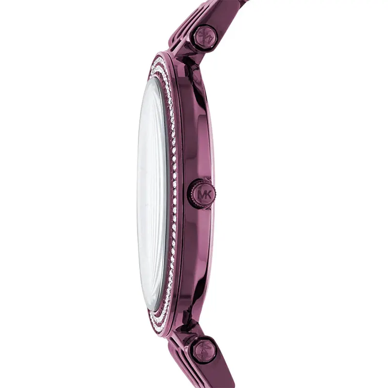 Michael Kors Darci Grey Dial Plum-Tone Ladies Watch | MK3554