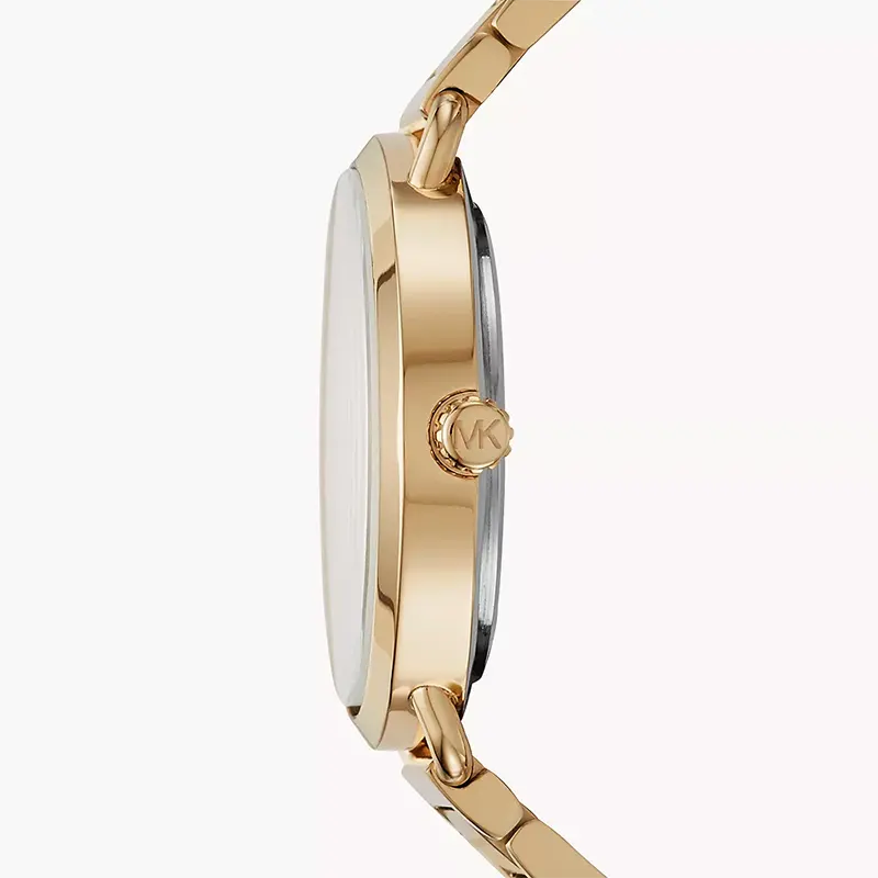 Michael Kors Portia Gold Dial Gold-Tone Ladies Watch | MK3639