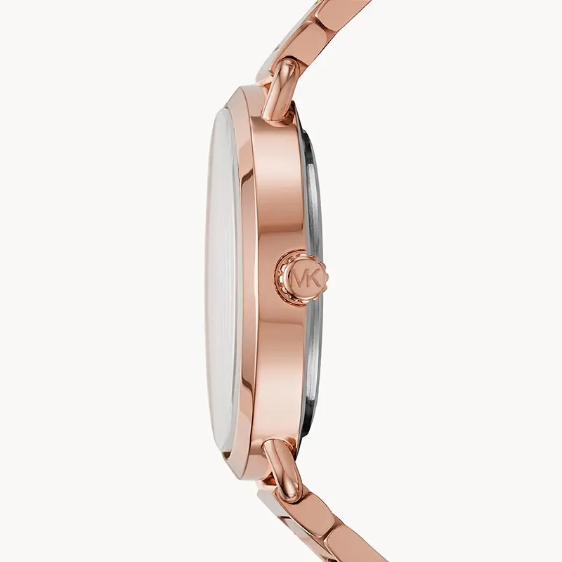 Michael Kors Portia Rose Dial Rose Gold-tone Ladies Watch | MK3640