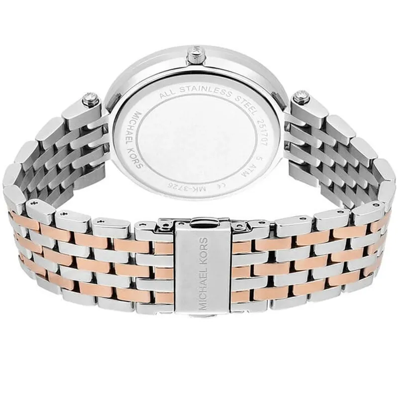 Michael Kors Darci Champagne Dial Two-Tone Ladies Watch | MK3726