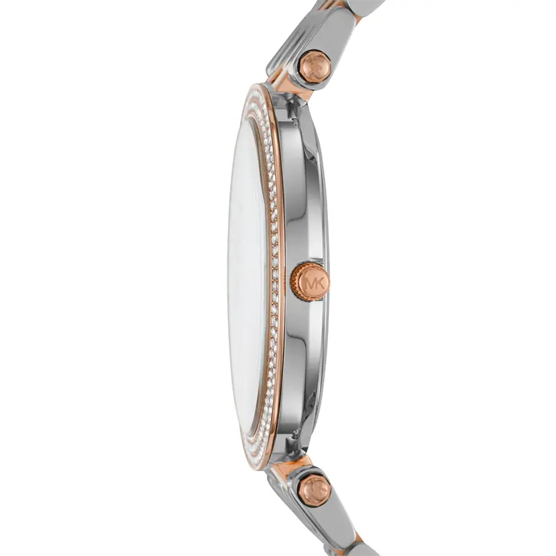 Michael Kors Darci Champagne Dial Two-Tone Ladies Watch | MK3726