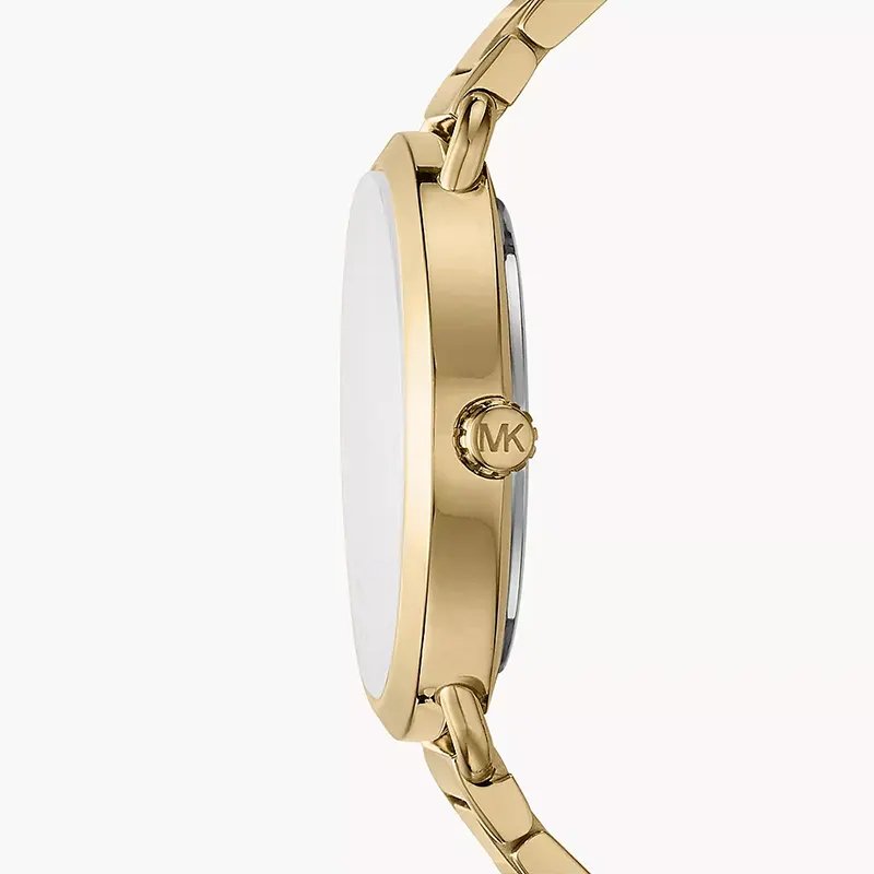 Michael Kors Portia Gold Hearts White Dial Ladies Watch | MK3824