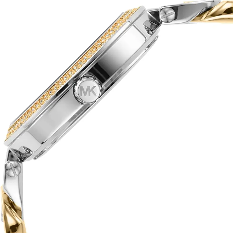 Michael Kors Catelyn White Dial Two-Tone Ladies Watch | MK4633