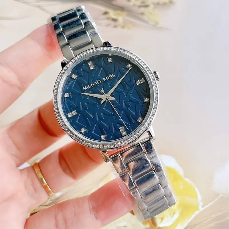 Michael Kors Pyper Blue Dial Ladies Watch | MK4671