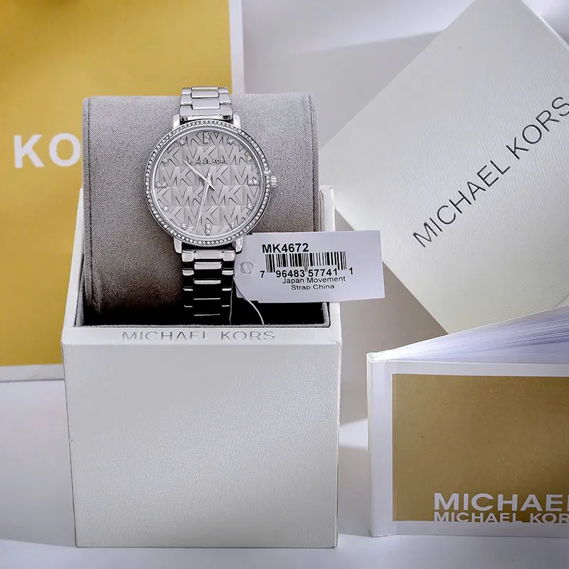 Michael Kors Pyper Grey Dial Ladies Watch | MK4672