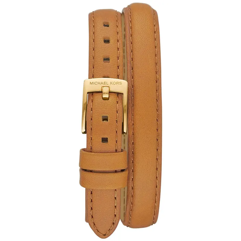 Michael Kors Mini Empire Gold-Tone and Leather Ladies Watch | MK4721