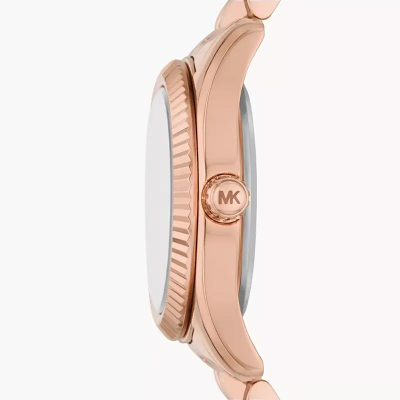 Michael Kors Petite Lexington Pavé Rose Gold-Tone Ladies Watch | MK4739