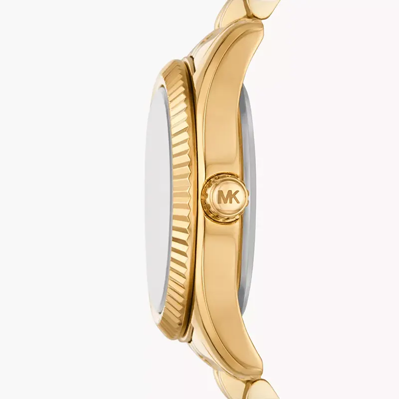 Michael Kors Petite Lexington Pavé Gold-Tone Ladies Watch | MK4741