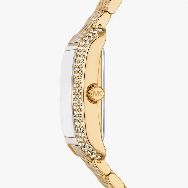 Michael Kors Petite Emery Pavé Gold-Tone Ladies Watch | MK4742