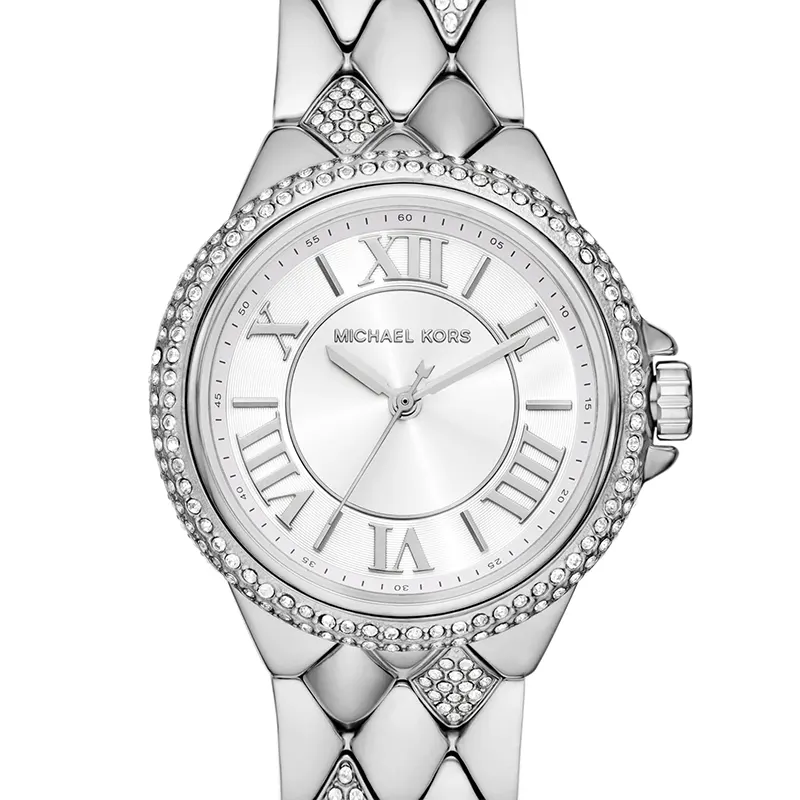 Michael Kors Mini Camille Pavé Silver Dial Ladies Watch | MK4804