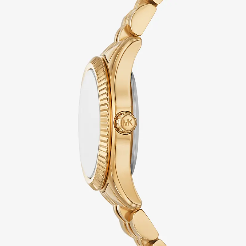 Michael Kors Petite Lexington Green Dial Ladies Watch | MK4842