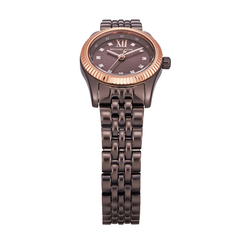 Michael Kors Petite Lexington Dark Brown Dial Ladies Watch | MK4844