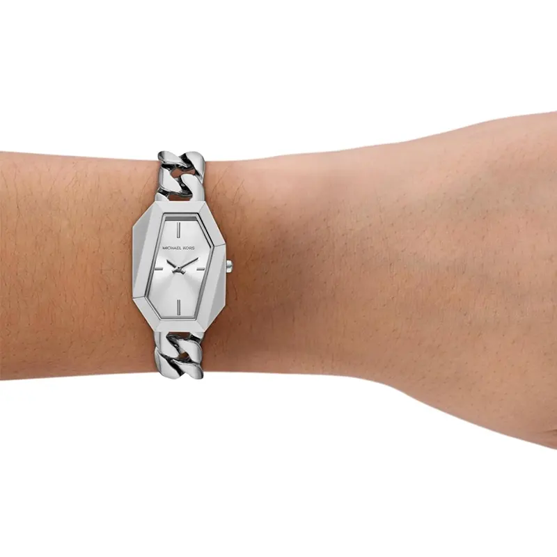 Michael Kors Mini Suri Silver Dial Silver-Tone Ladies Watch | MK4879