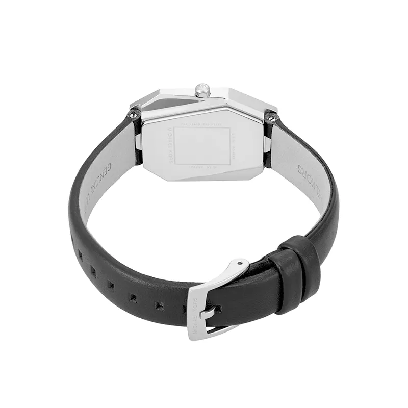 Michael Kors Mini Suri Silver Dial Leather Strap Ladies Watch | MK4881