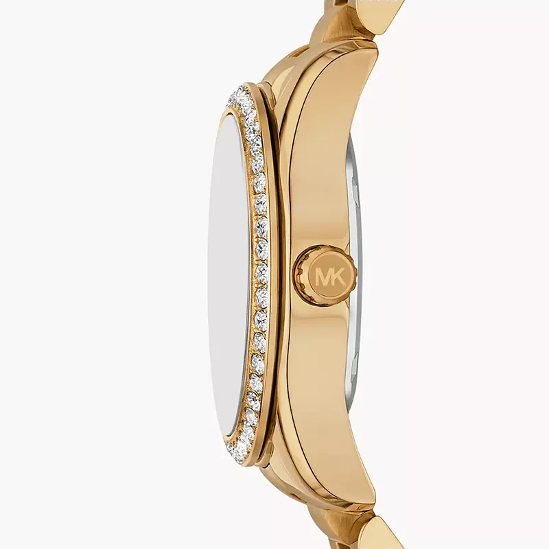 Michael Kors Mini Lexington Pavé Green Dial Ladies Watch | MK4924