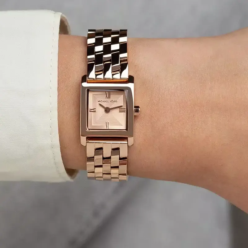 Michael Kors Micro Georgie Rose Gold-Tone Ladies Watch | MK4932