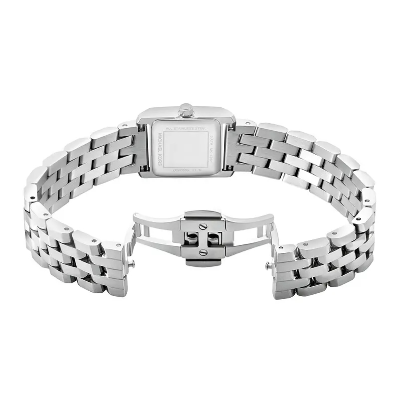 Michael Kors Micro Georgie Textured Silver Dial Ladies Watch | MK4933