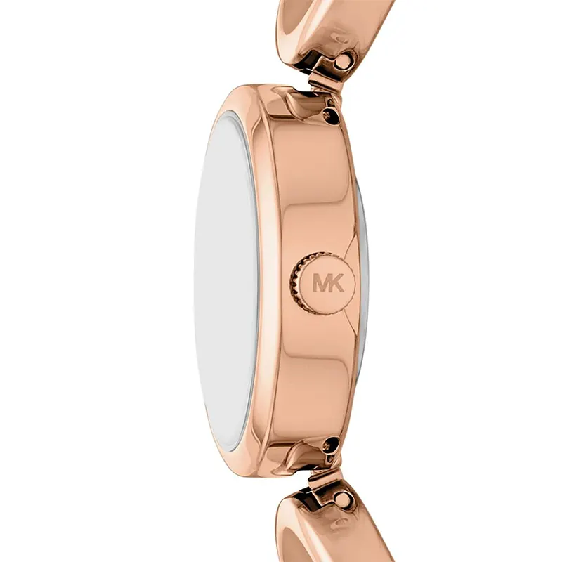 Michael Kors Mini Maude Rose Gold-Tone Link Ladies Watch | MK4981