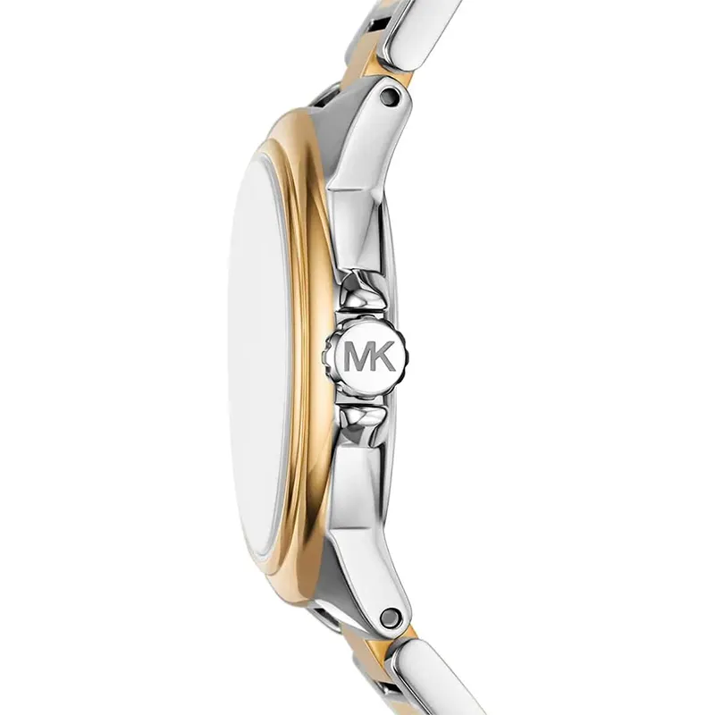Michael Kors Camille Silver Dial Two-Tone Ladies Watch | MK4990
