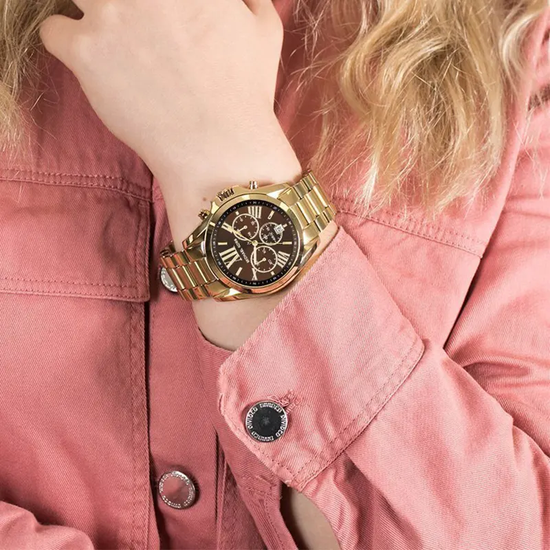 Michael Kors Bradshaw Chronograph Brown Dial Watch | MK5502