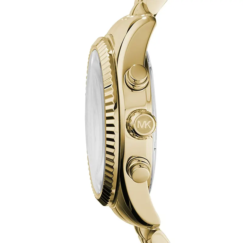 Michael Kors Lexington Champagne Dial Ladies Watch | MK5556