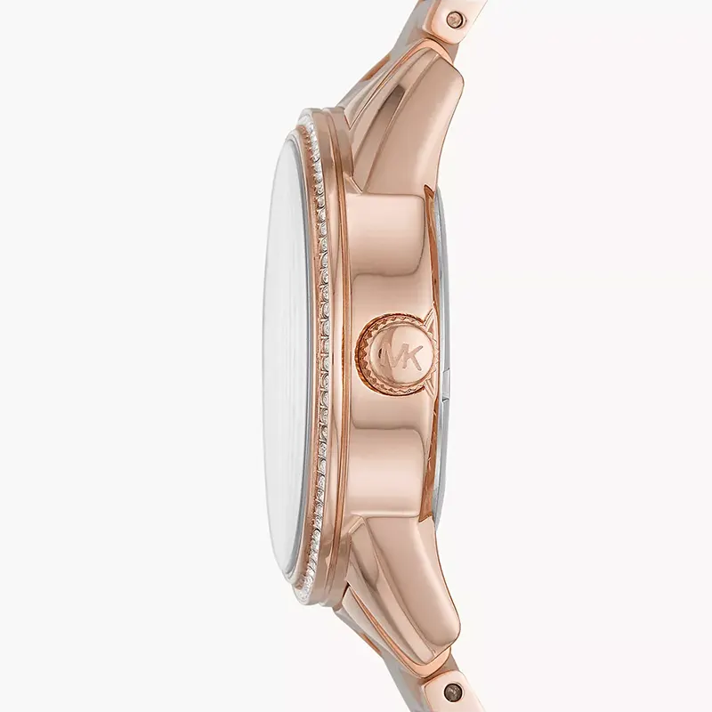 Michael Kors Ritz Rose Gold Dial Rose Gold Ladies Watch | MK6349