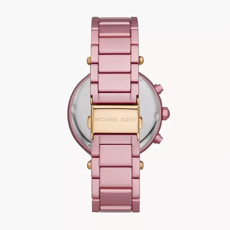 Michael Kors Parker Pink Dial Pink Ladies Watch | MK6806