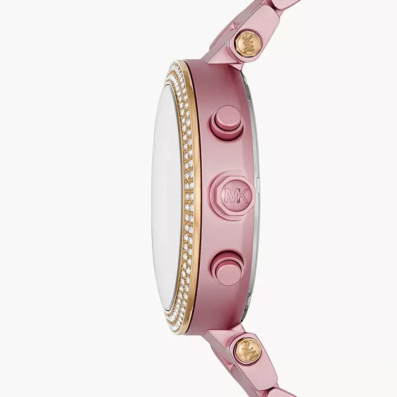 Michael Kors Parker Pink Dial Pink Ladies Watch | MK6806