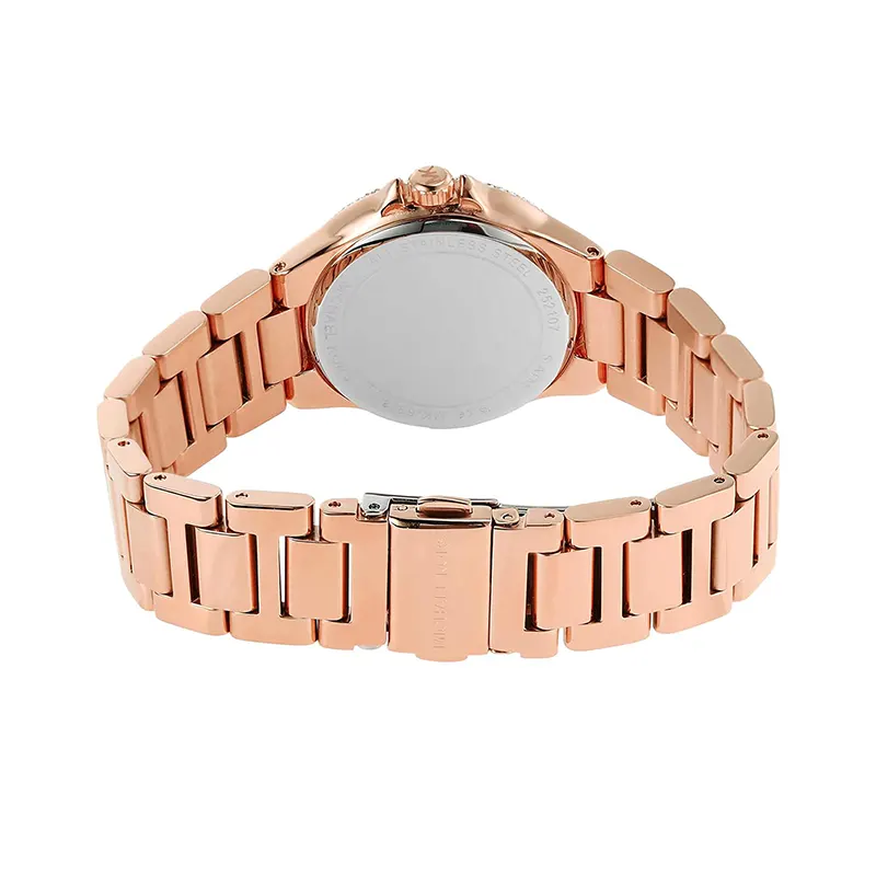 Michael Kors Camille Crystal Gun Metal Dial Ladies Watch | MK6983