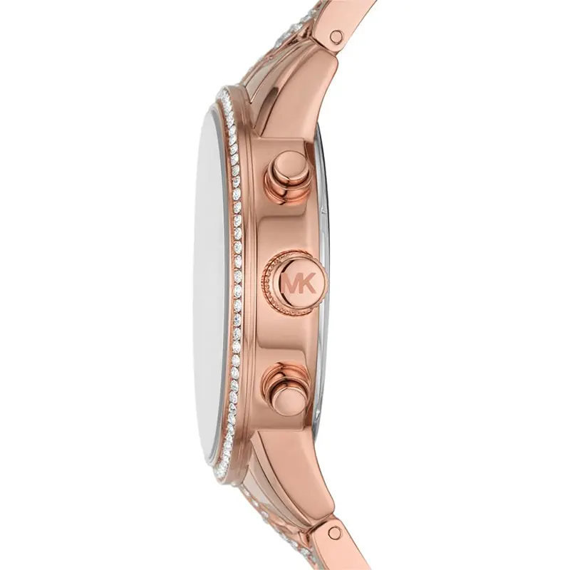 Michael Kors Ritz Chronograph Rose Gold-tone Ladies Watch | MK7223