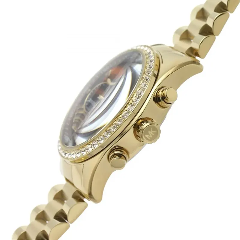 Michael Kors Lexington Lux Brown Dial Ladies Watch | MK7276