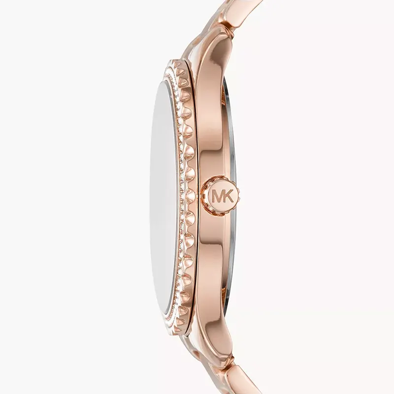 Michael Kors Layton Rose Gold-Tone Ladies Watch | MK7297