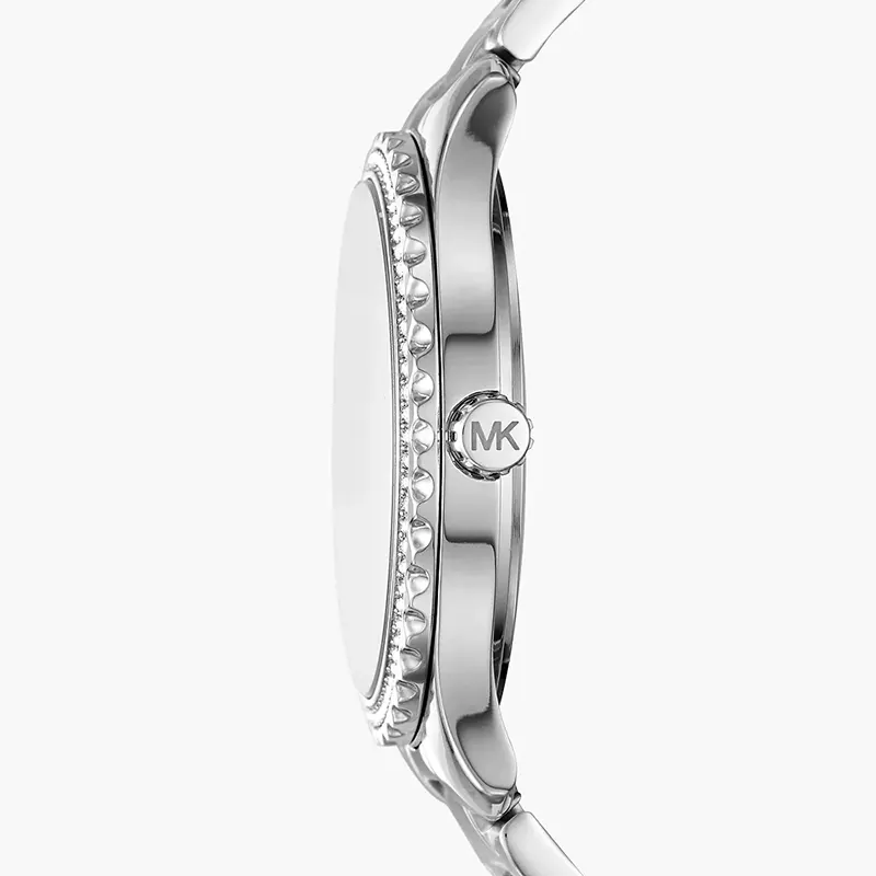 Michael Kors Layton Silver-tone Ladies Watch | MK7298