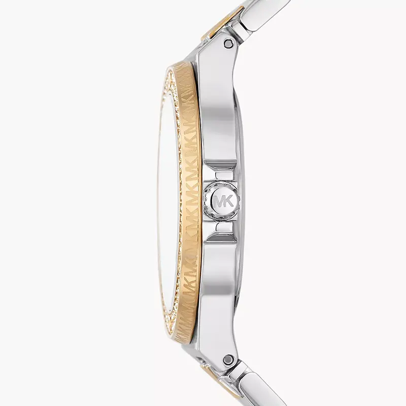 Michael Kors Lennox White Dial Two-Tone Ladies Watch | MK7338